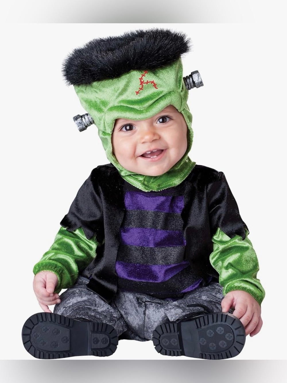 NIP InCharacter Costumes, LLC Monster-Boo, Black/Green/Purple,